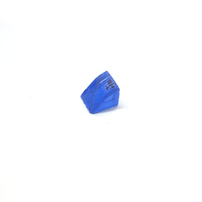 Lab-Created Cobalt Spinel – High-Clarity Neon Blue Rough Crystal