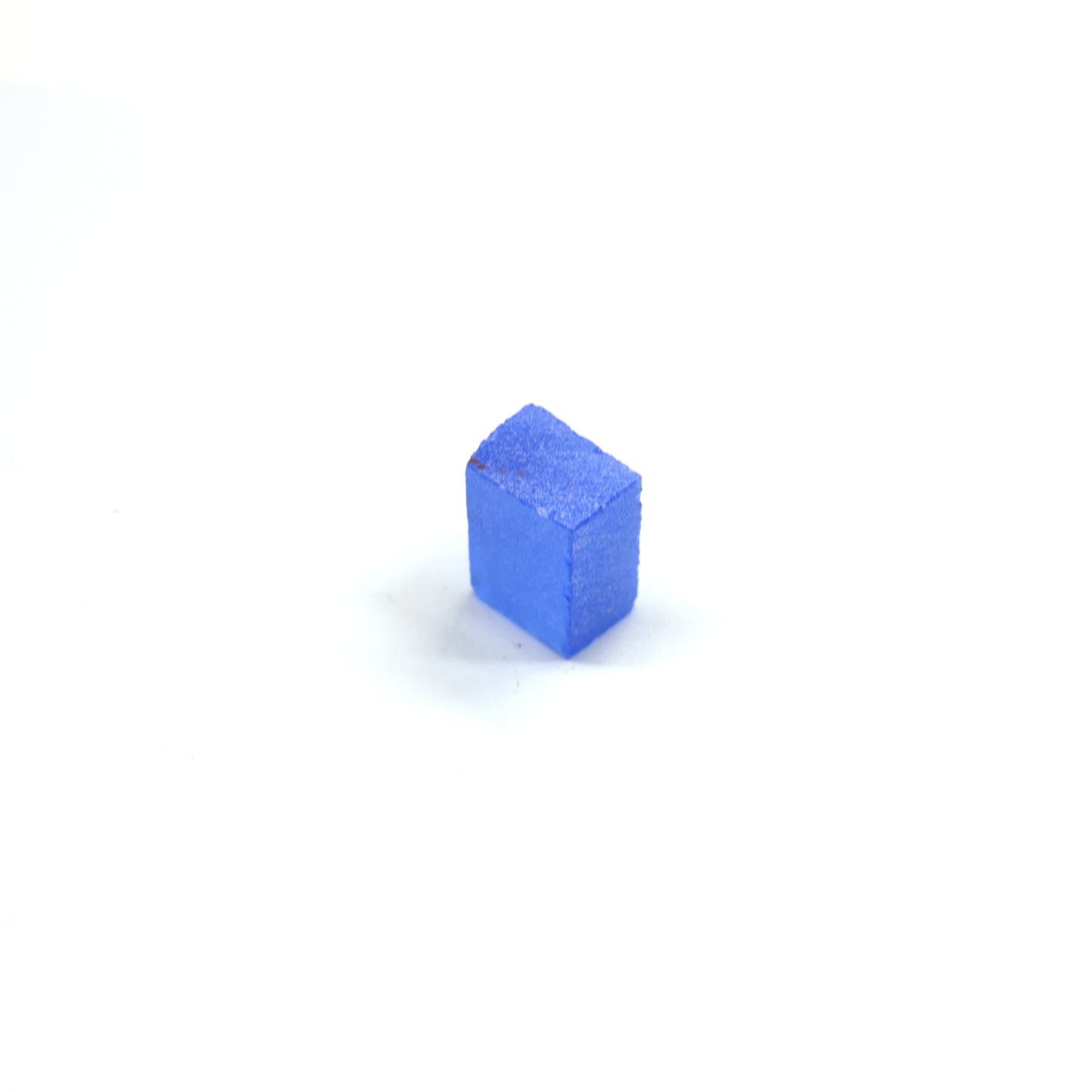 Lab-Created Cobalt Spinel – High-Clarity Neon Blue Rough Crystal