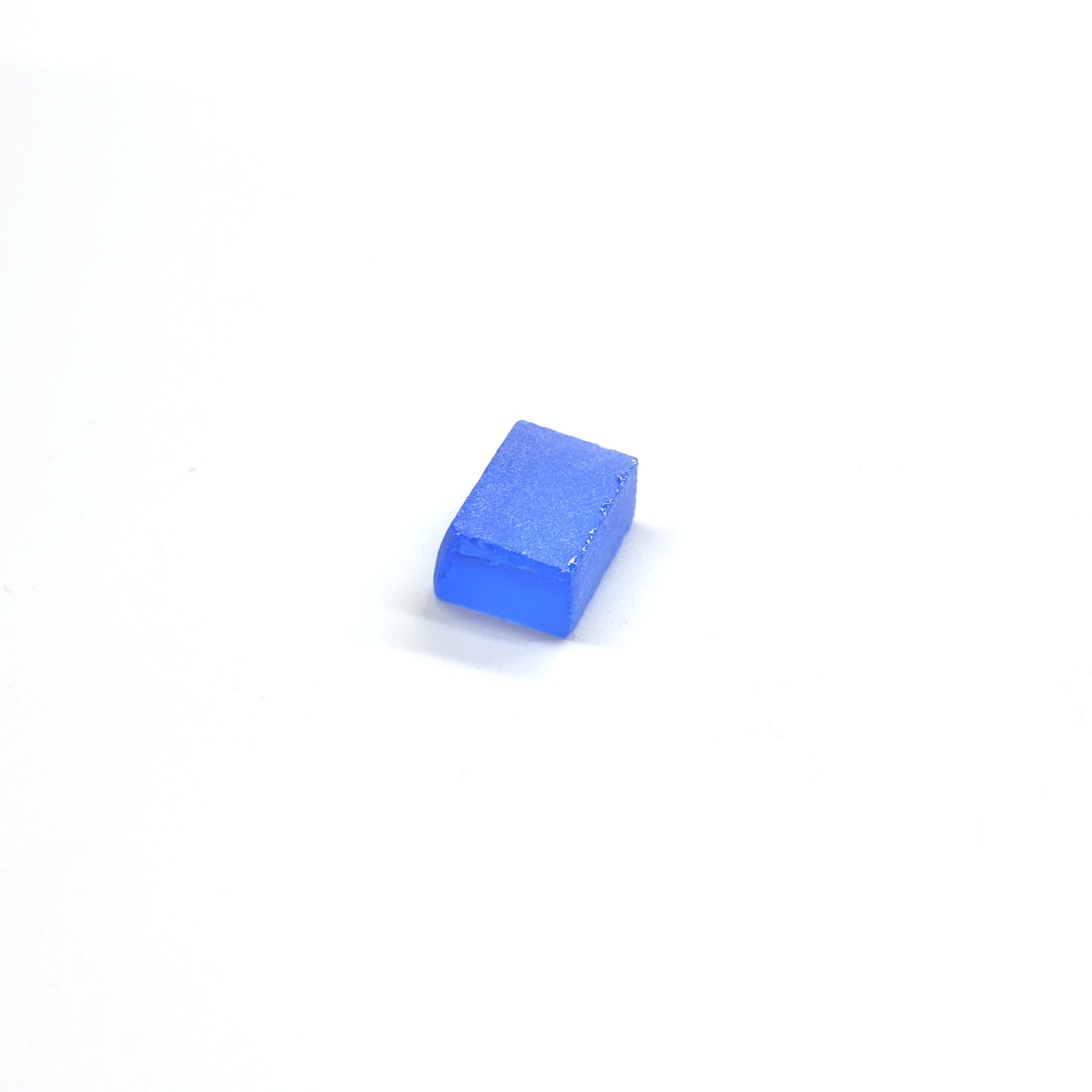 Lab-Created Cobalt Spinel – High-Clarity Neon Blue Rough Crystal
