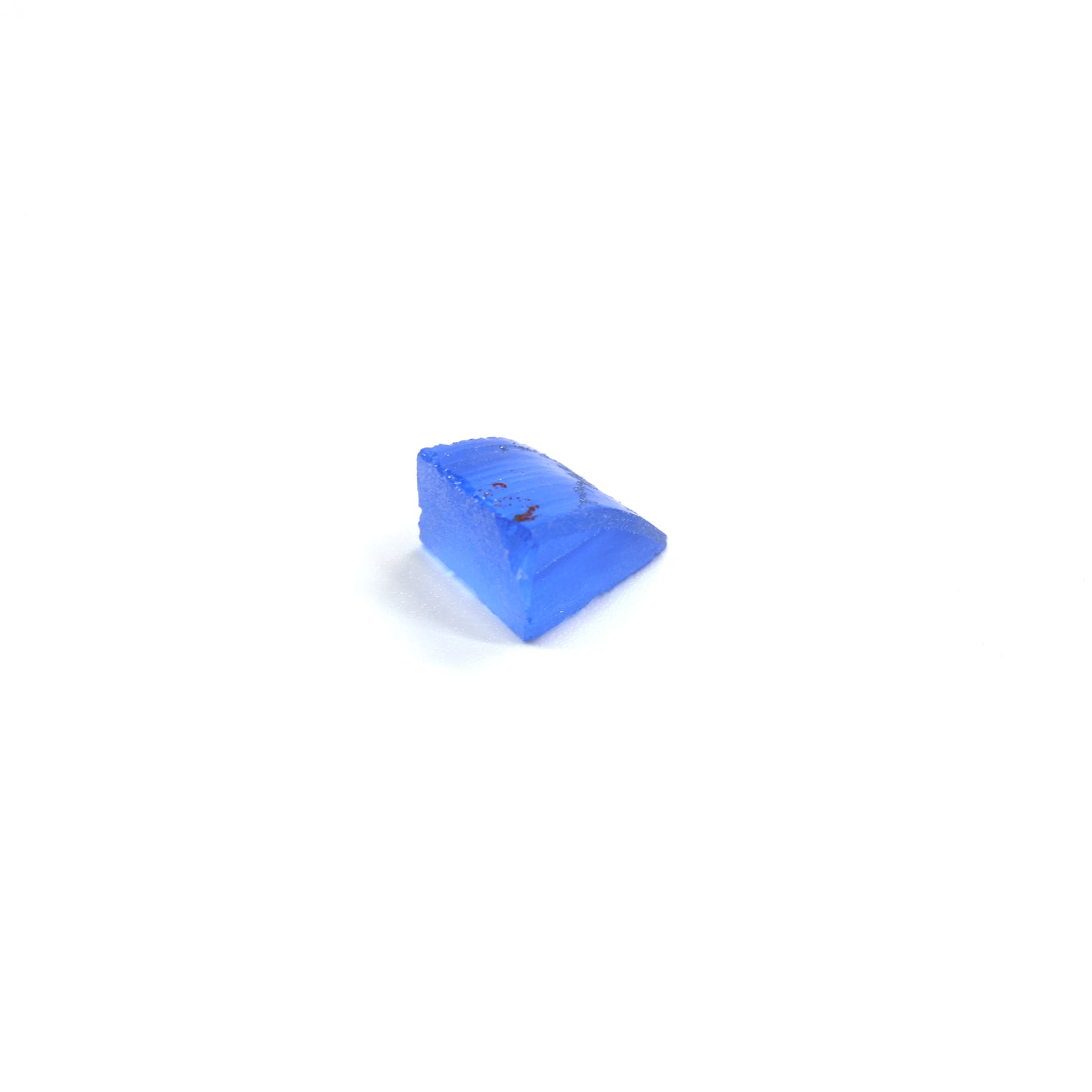 Lab-Created Cobalt Spinel – High-Clarity Neon Blue Rough Crystal