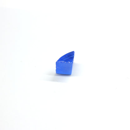 Lab-Created Cobalt Spinel – High-Clarity Neon Blue Rough Crystal