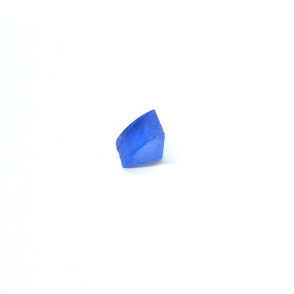 Lab-Created Cobalt Spinel – High-Clarity Neon Blue Rough Crystal
