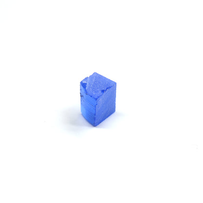 Lab-Created Cobalt Spinel – High-Clarity Neon Blue Rough Crystal