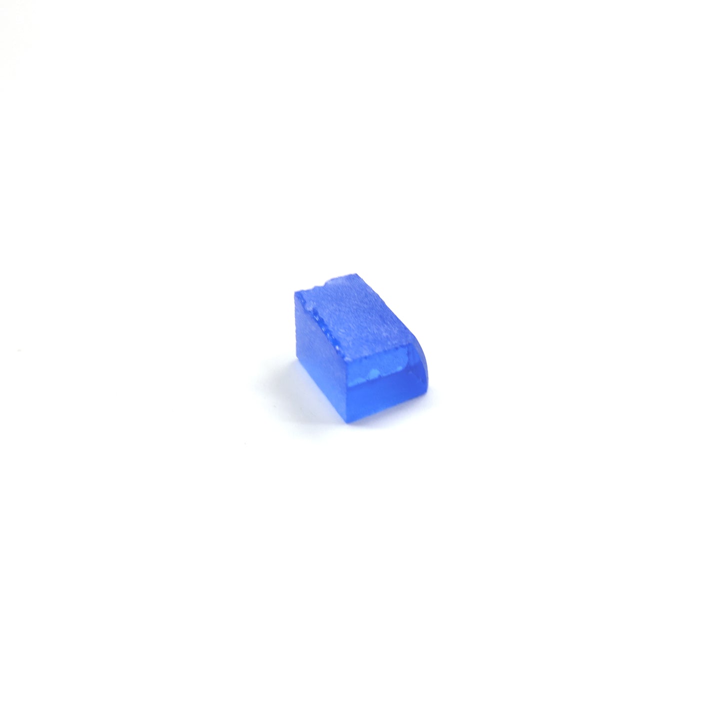 Lab-Created Cobalt Spinel – High-Clarity Neon Blue Rough Crystal