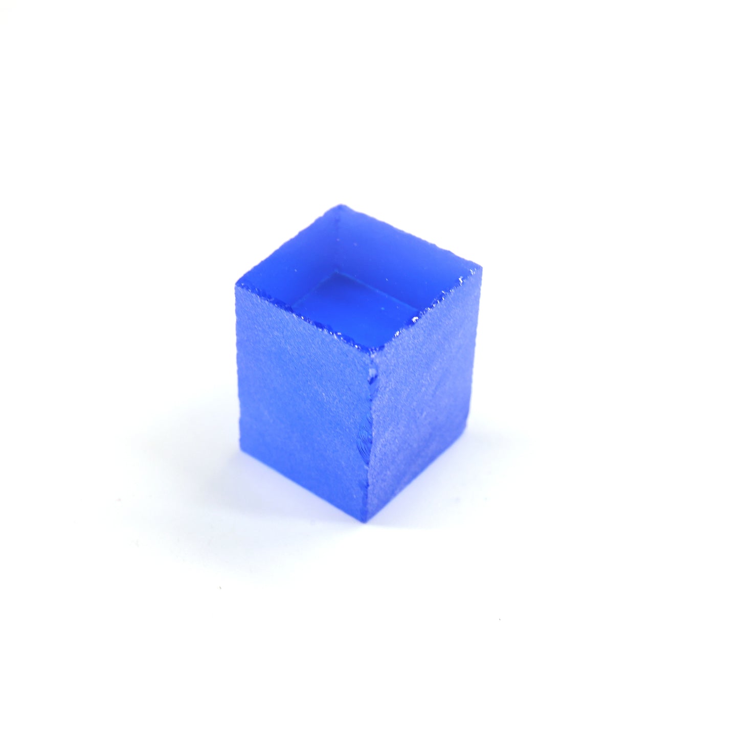 Lab-Created Cobalt Spinel – High-Clarity Neon Blue Rough Crystal