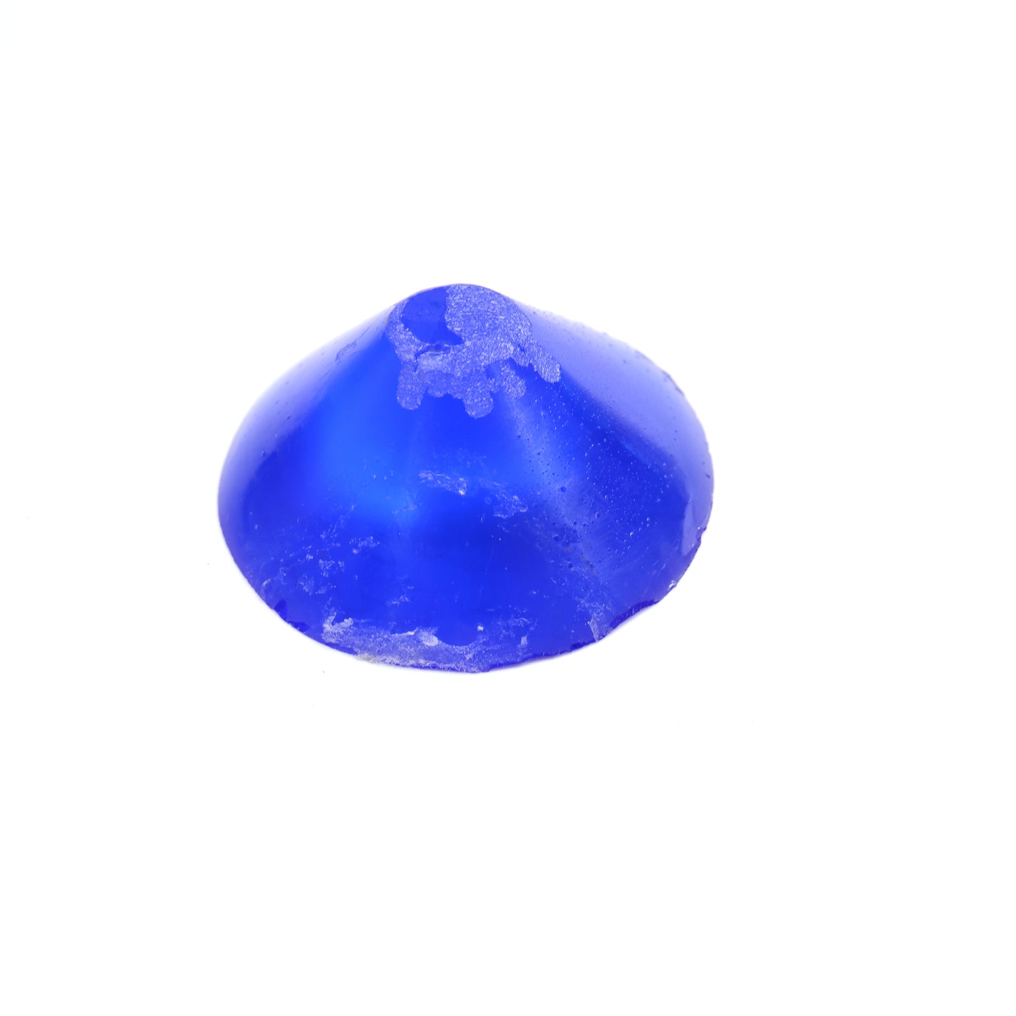 Lab-Created Cobalt Spinel – High-Clarity Neon Blue Rough Crystal