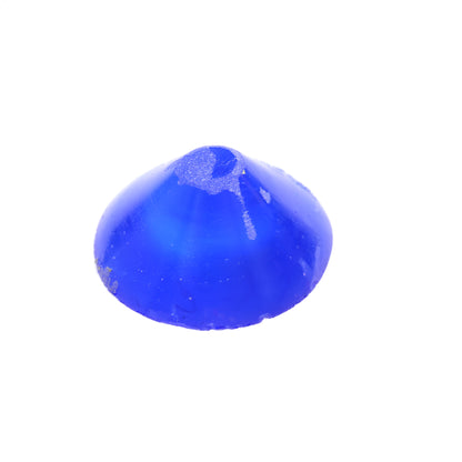 Lab-Created Cobalt Spinel – High-Clarity Neon Blue Rough Crystal