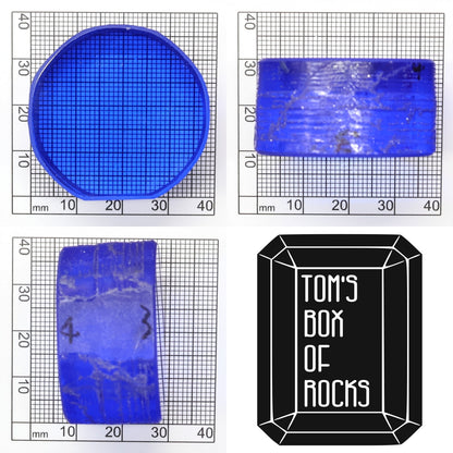Lab-Created Cobalt Spinel – High-Clarity Neon Blue Rough Crystal
