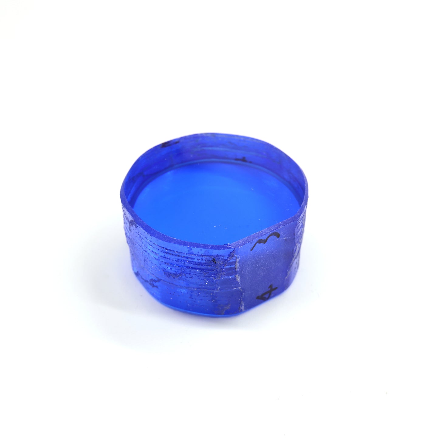 Lab-Created Cobalt Spinel – High-Clarity Neon Blue Rough Crystal