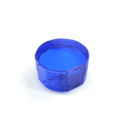 Lab-Created Cobalt Spinel – High-Clarity Neon Blue Rough Crystal