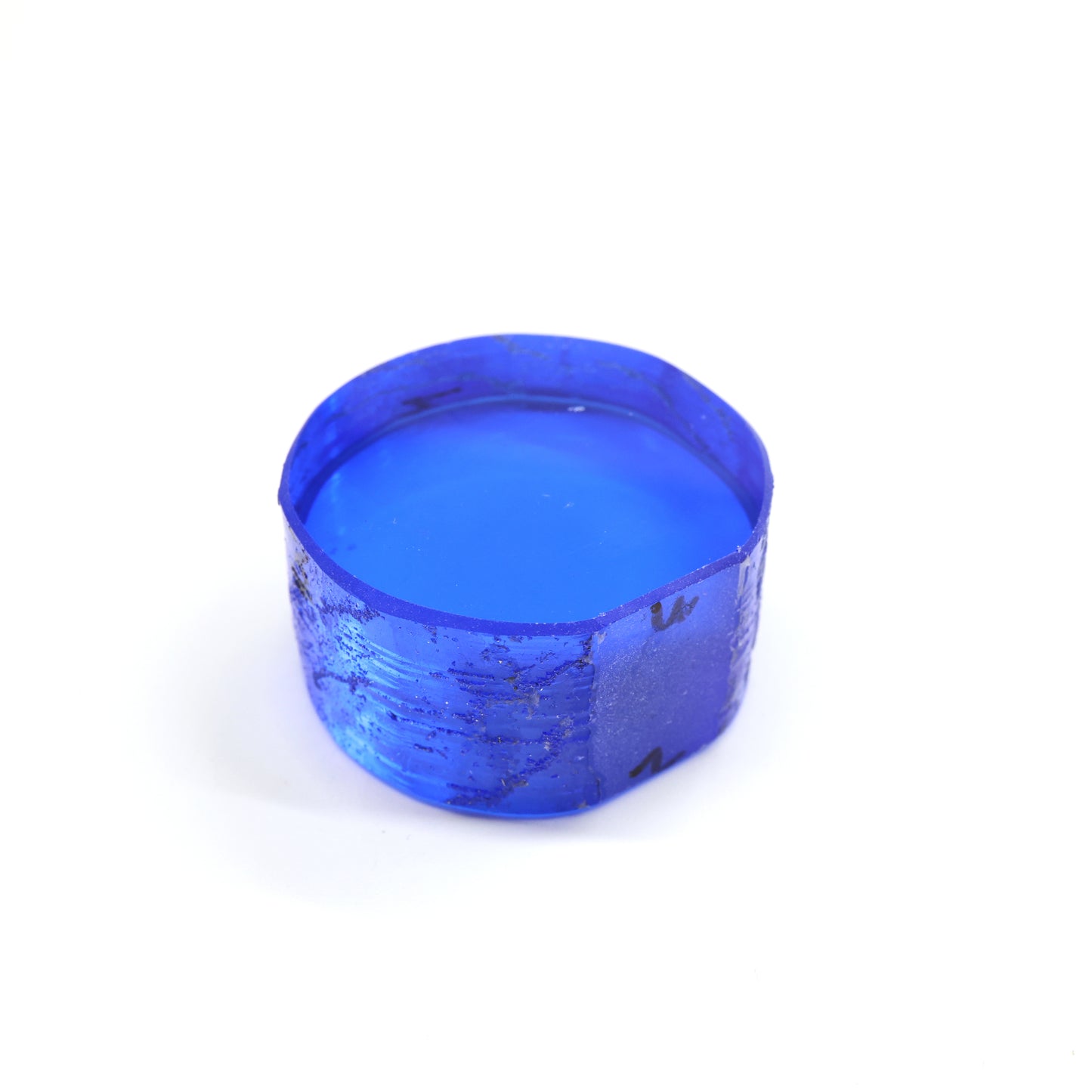 Lab-Created Cobalt Spinel – High-Clarity Neon Blue Rough Crystal