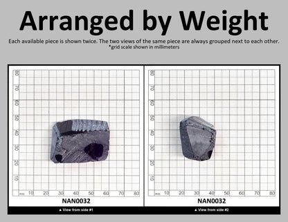 Nanosital Simulated Dark Amethyst  Lab Created Faceting Rough for Gem Cutting - #B-1747 - Various Sizes #BEGIN