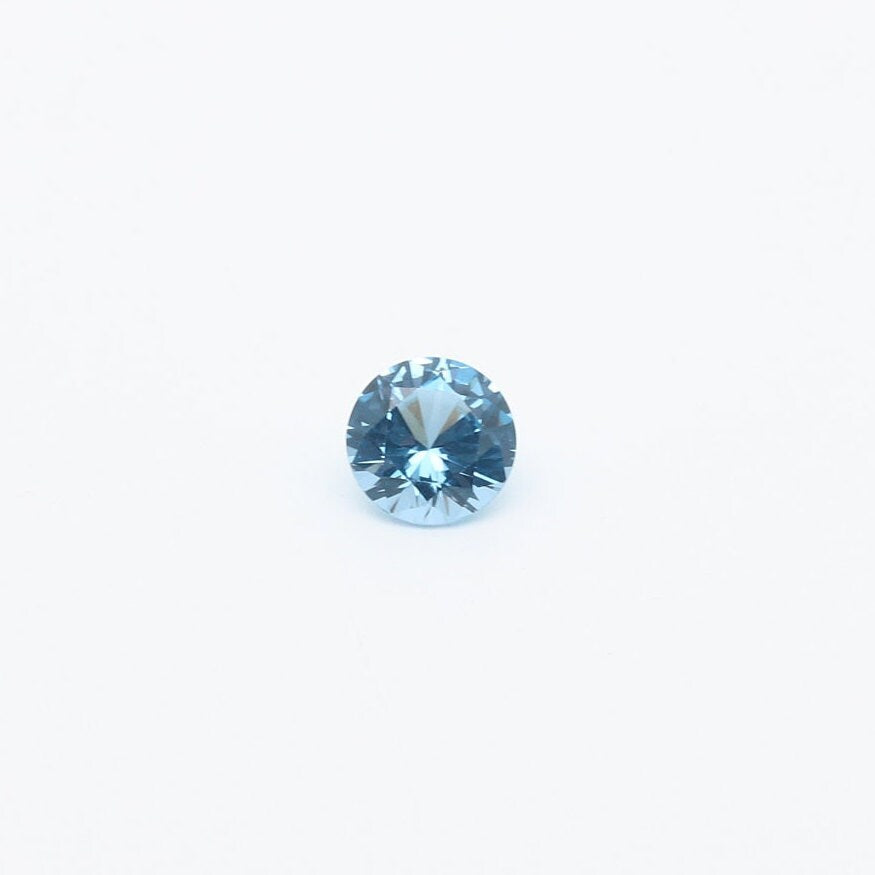 Dark Blue Aquamarine #118-Djeva Lab Created Spinel Faceting Rough for Gem Cutting - Various Sizes #BEGIN
