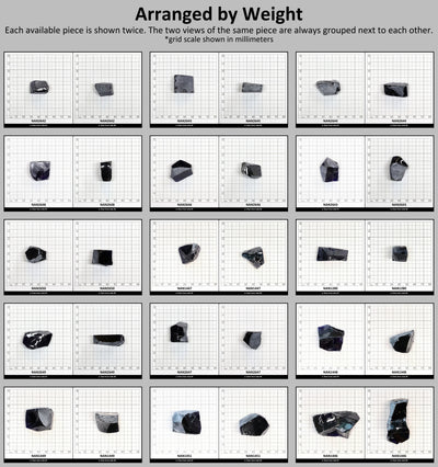 Nanosital Simulated Dark Blue Sapphire Lab Created Faceting Rough for Gem Cutting - #30 - Various Sizes #BEGIN