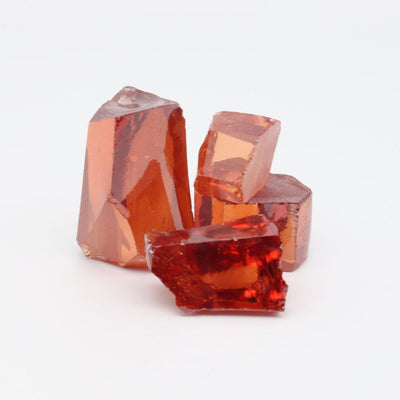 Dark Champagne Cubic Zirconia Faceting Rough for Gem Cutting - Various Sizes #BEGIN