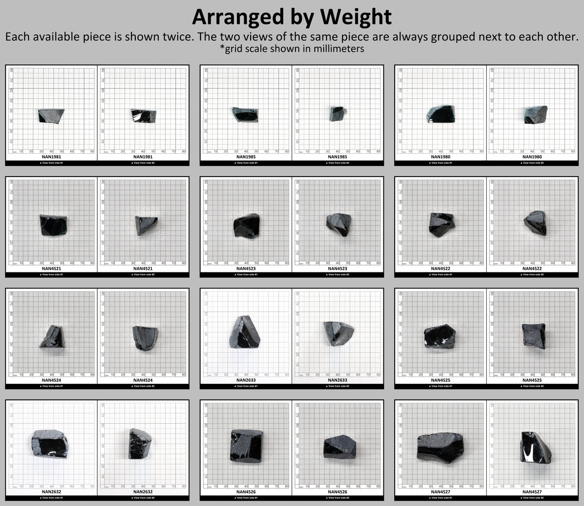 Nanosital Simulated Dark Green Tourmaline Lab Created Faceting Rough for Gem Cutting - #21 - Various Sizes : #BEGIN
