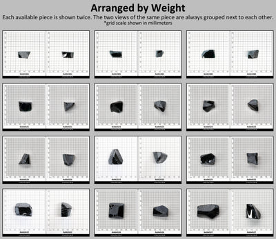 Nanosital Simulated Dark Green Tourmaline Lab Created Faceting Rough for Gem Cutting - #21 - Various Sizes : #BEGIN