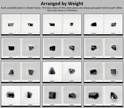 Nanosital Simulated Dark Green Tourmaline Lab Created Faceting Rough for Gem Cutting - #21 - Various Sizes : #BEGIN