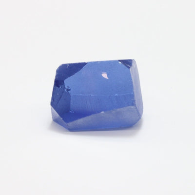 Nanosital Simulated Dark Ice Blue Sapphire Lab Created Faceting Rough for Gem Cutting - #A-4056- Various Sizes #BEGIN