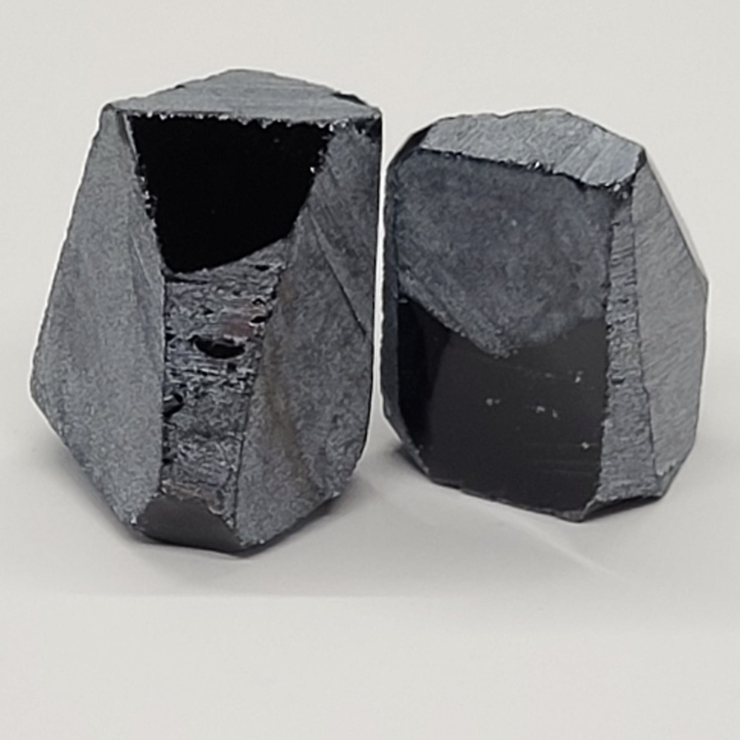 Nanosital Simulated Dark London Blue Topaz Lab Created Faceting Rough for Gem Cutting - #48 - Various Sizes #BEGIN