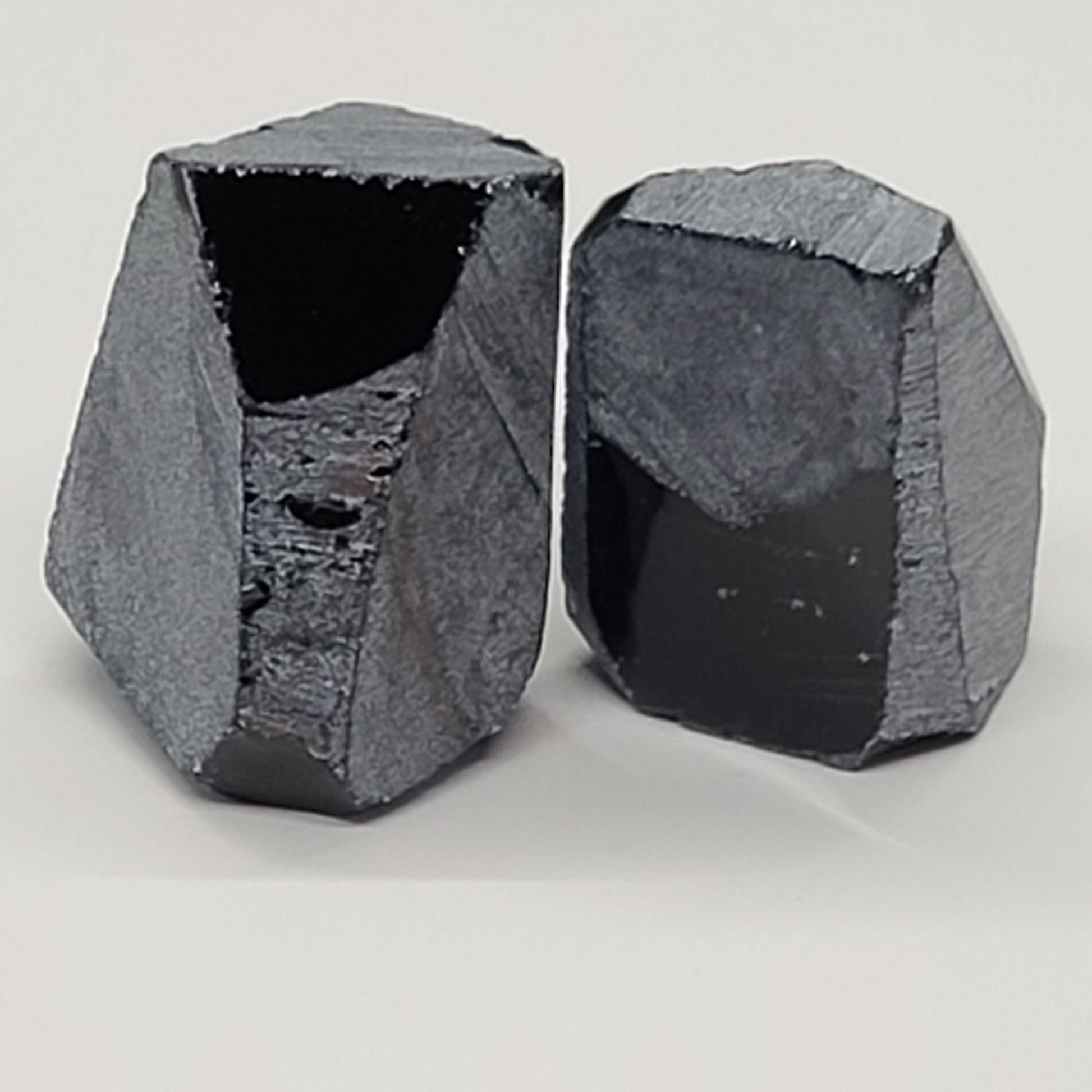 Nanosital Simulated Dark London Blue Topaz Lab Created Faceting Rough for Gem Cutting - #48 - Various Sizes #BEGIN