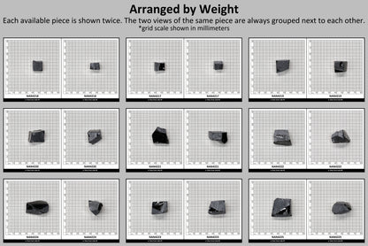 Nanosital Simulated Dark Ocean Grey Lab Created Faceting Rough for Gem Cutting - #A-756 - Various Sizes : #BEGIN