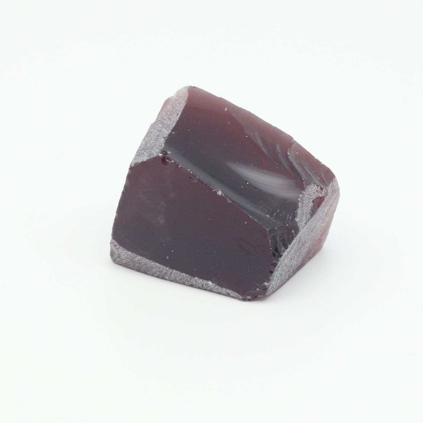 Nanosital Simulated Dark Padparadscha Sapphire Lab Created Faceting Rough for Gem Cutting - #E-481 - Various Sizes #BEGIN