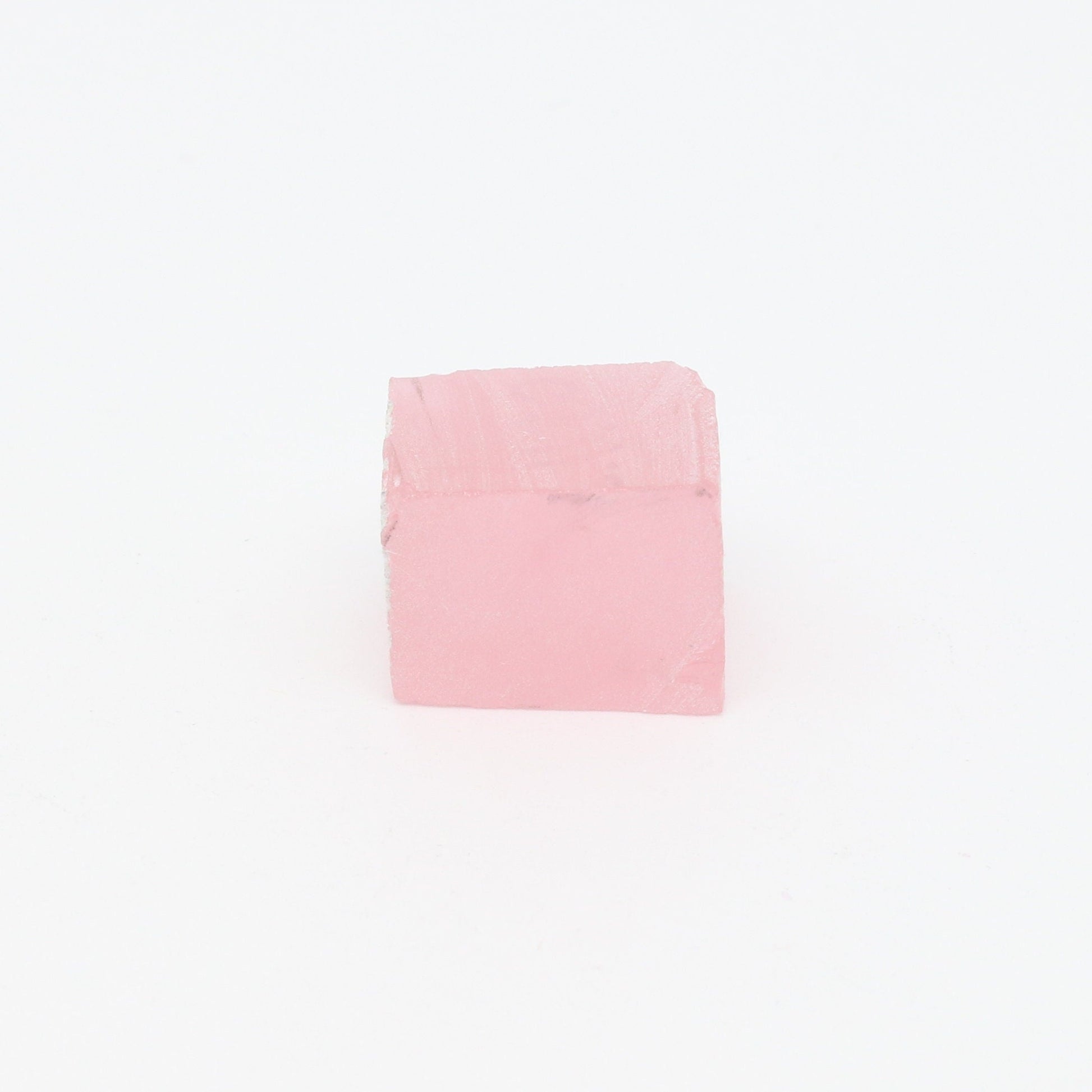 Nanosital Simulated Dark Peach Morganite (Included)  Lab Created Faceting Rough for Gem Cutting - #Z-45 - Various Sizes #BEGIN