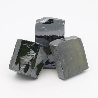 Dark Peridot Cubic Zirconia Faceting Rough for Gem Cutting - Various Sizes #BEGIN