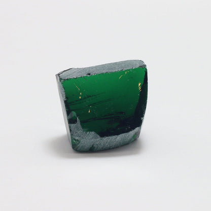 Nanosital Simulated Demantoid Lab Created Faceting Rough for Gem Cutting - #A-2092 - Various Sizes #BEGIN