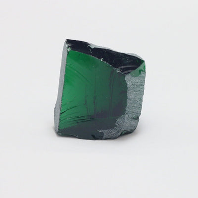 Nanosital Simulated Demantoid Lab Created Faceting Rough for Gem Cutting - #A-2092 - Various Sizes #BEGIN