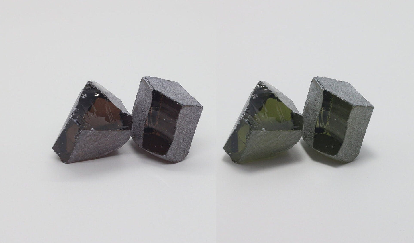 Nanosital Simulated Diaspore Color Changing Lab Created Faceting Rough for Gem Cutting - #NZ-2 - Various Sizes #BEGIN
