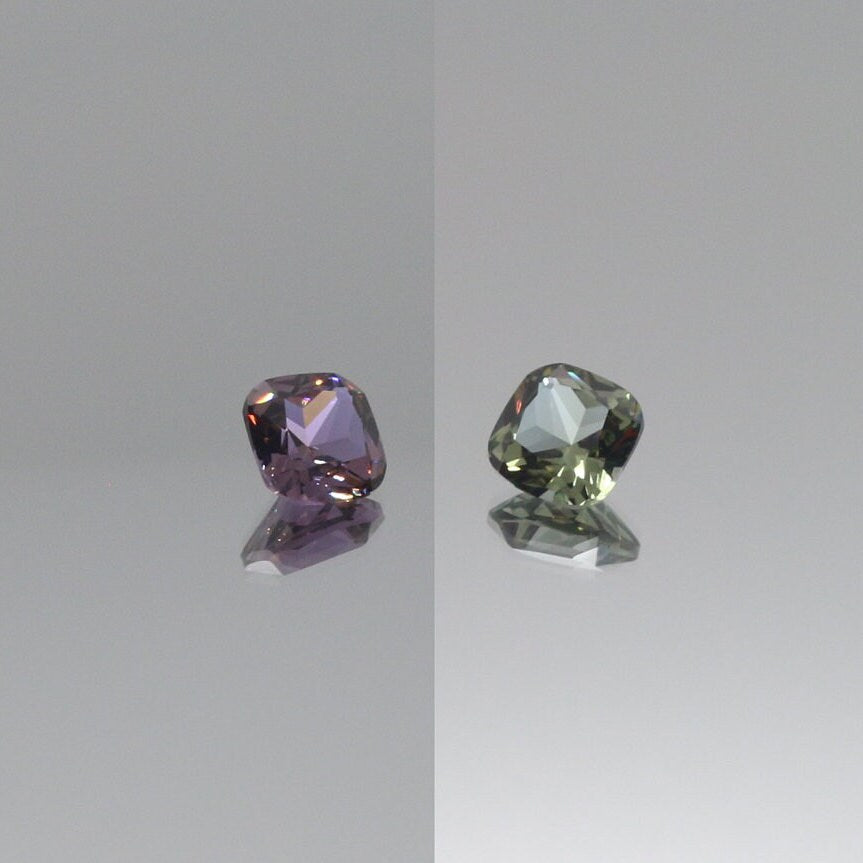 Nanosital Simulated Diaspore Color Changing Lab Created Faceting Rough for Gem Cutting - #NZ-2 - Various Sizes #BEGIN