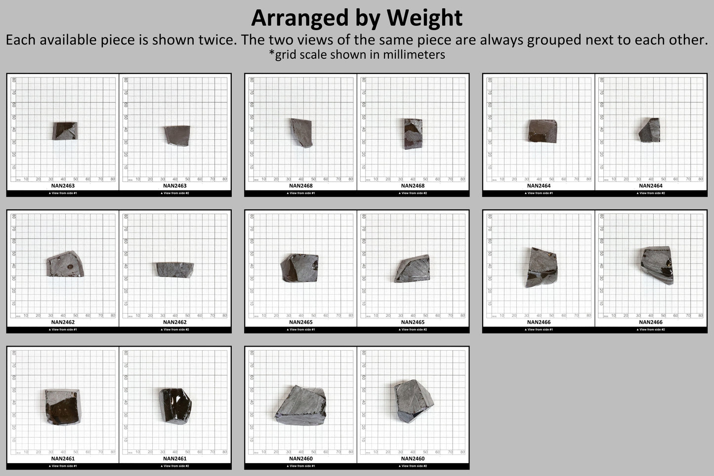 Nanosital Simulated Diaspore Color Changing Lab Created Faceting Rough for Gem Cutting - #NZ-2 - Various Sizes #BEGIN