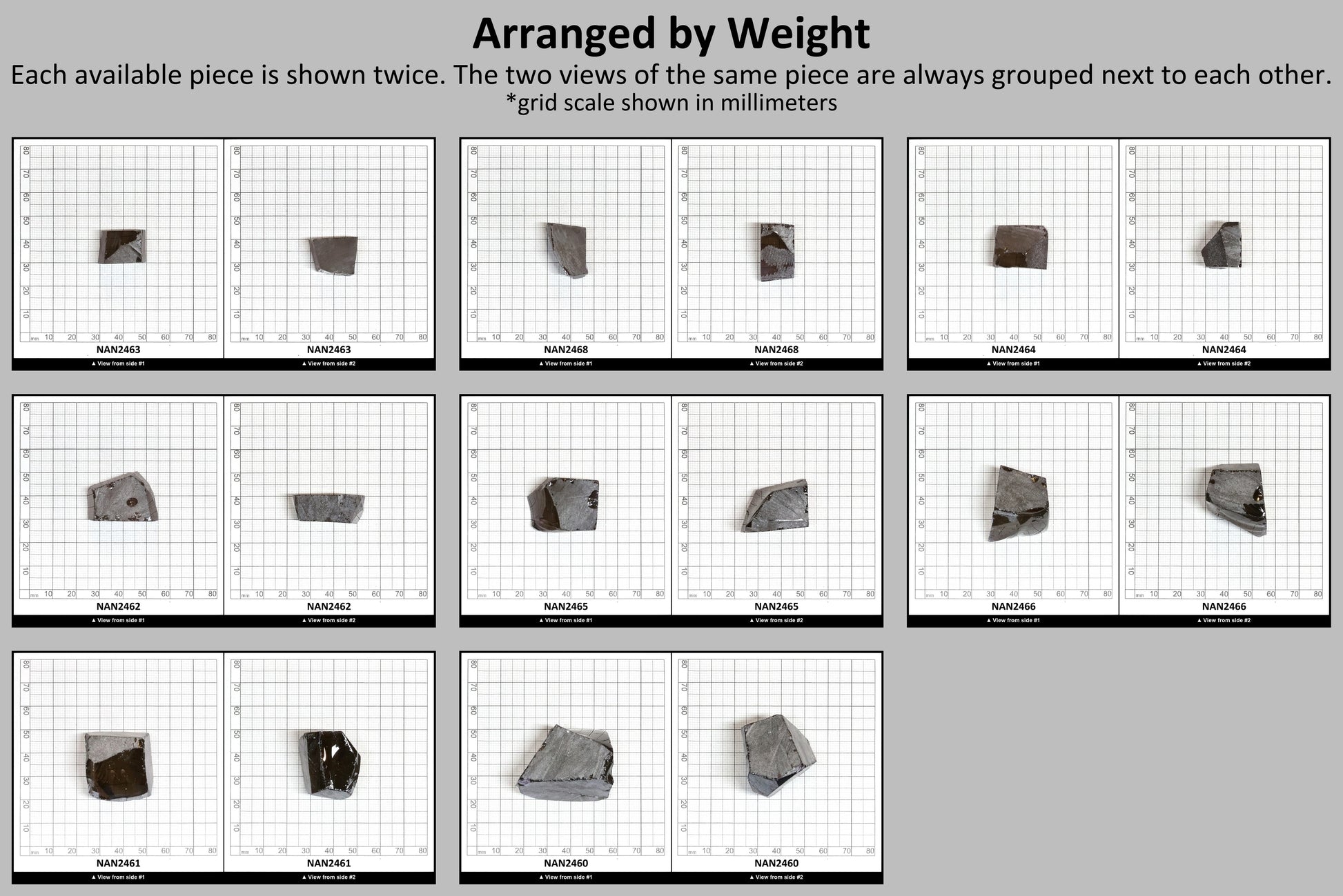 Nanosital Simulated Diaspore Color Changing Lab Created Faceting Rough for Gem Cutting - #NZ-2 - Various Sizes #BEGIN