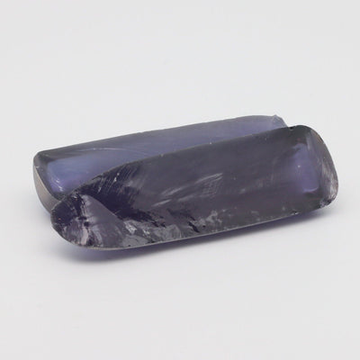 Djeva Alexandrite #47 Colored Lab Created Corundum Sapphire Faceting Rough for Gem Cutting - DISCONTINUED - Various Sizes - Split Boule #BEGIN