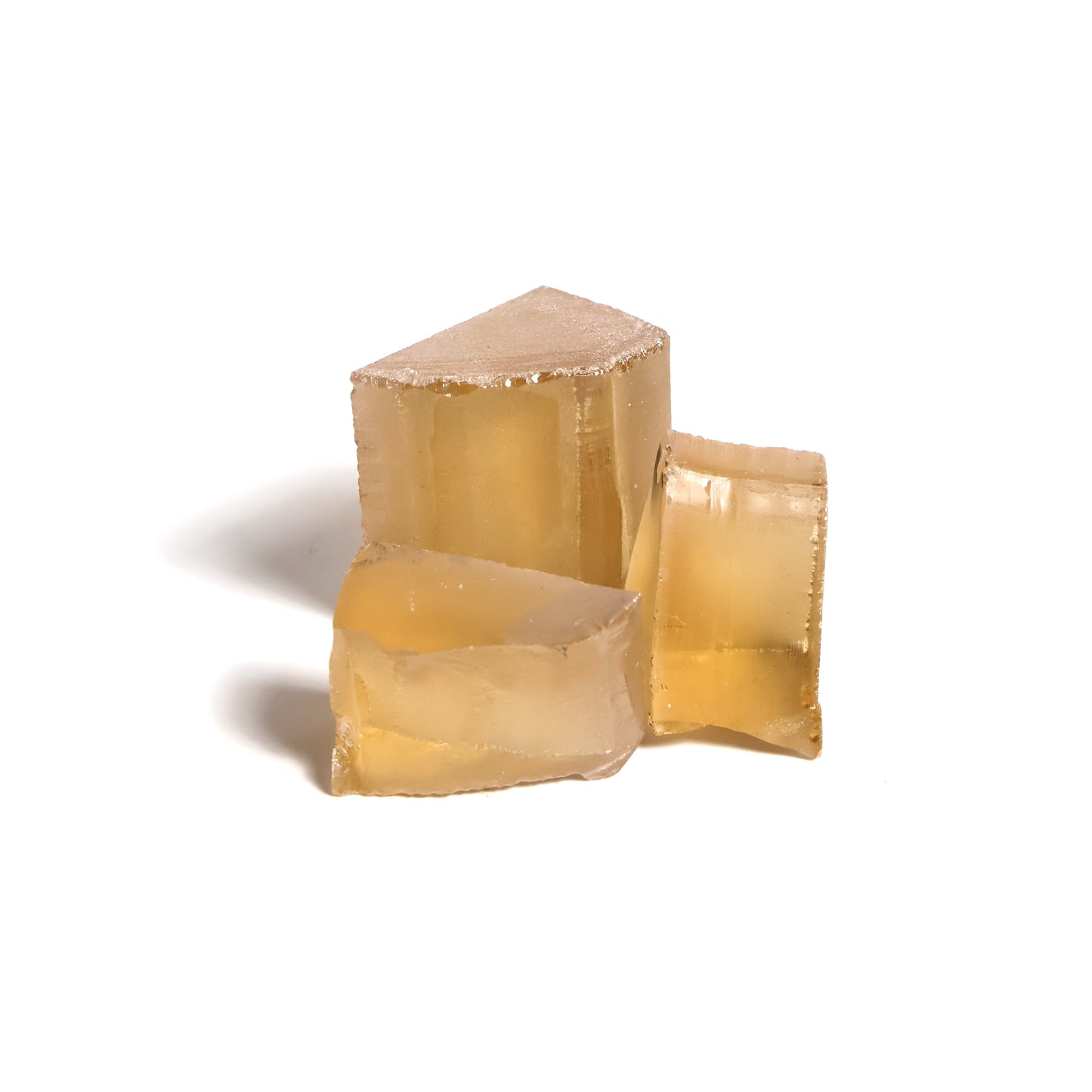 Dusty Peach YAG Faceting Rough for Gem Cutting - Various Sizes #BEGIN