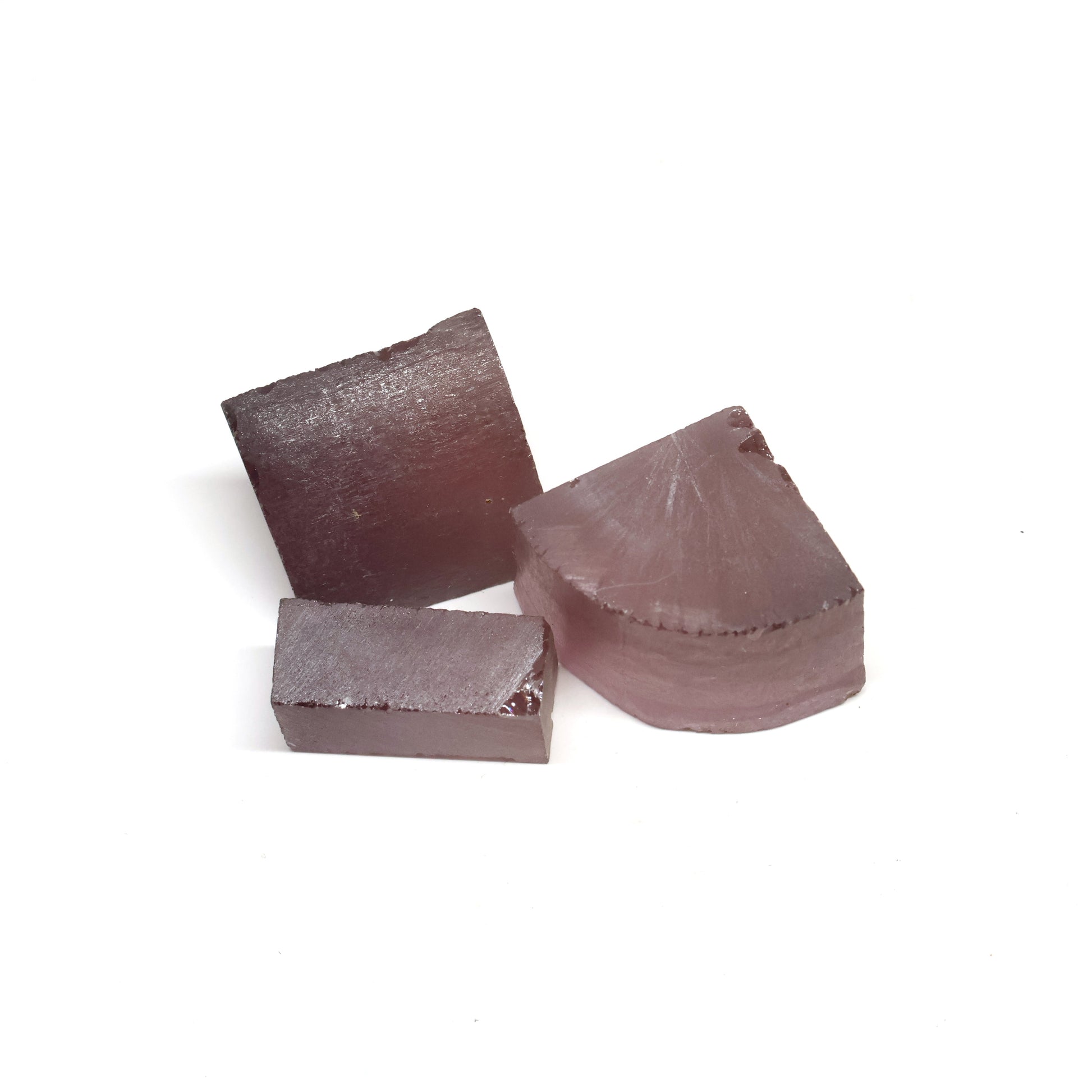 Dusty Purple YAG Faceting Rough for Gem Cutting - Various Sizes #BEGIN