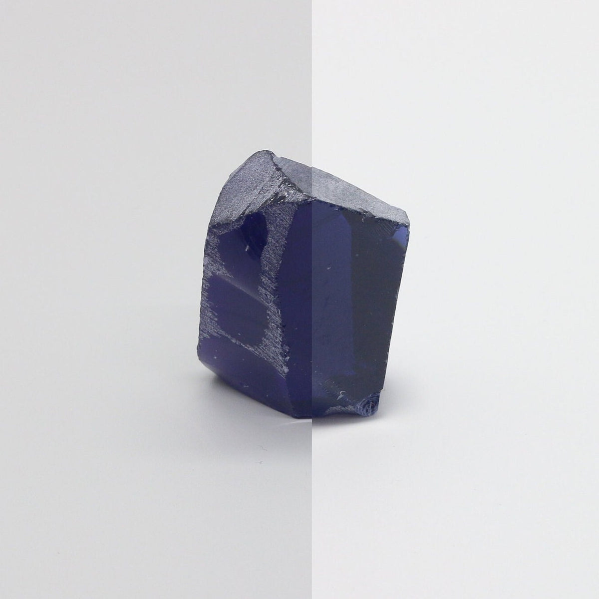 Nanosital Simulated Color Changing Lab Created Faceting Rough for Gem Cutting - #E-117 - Various Sizes : #BEGIN