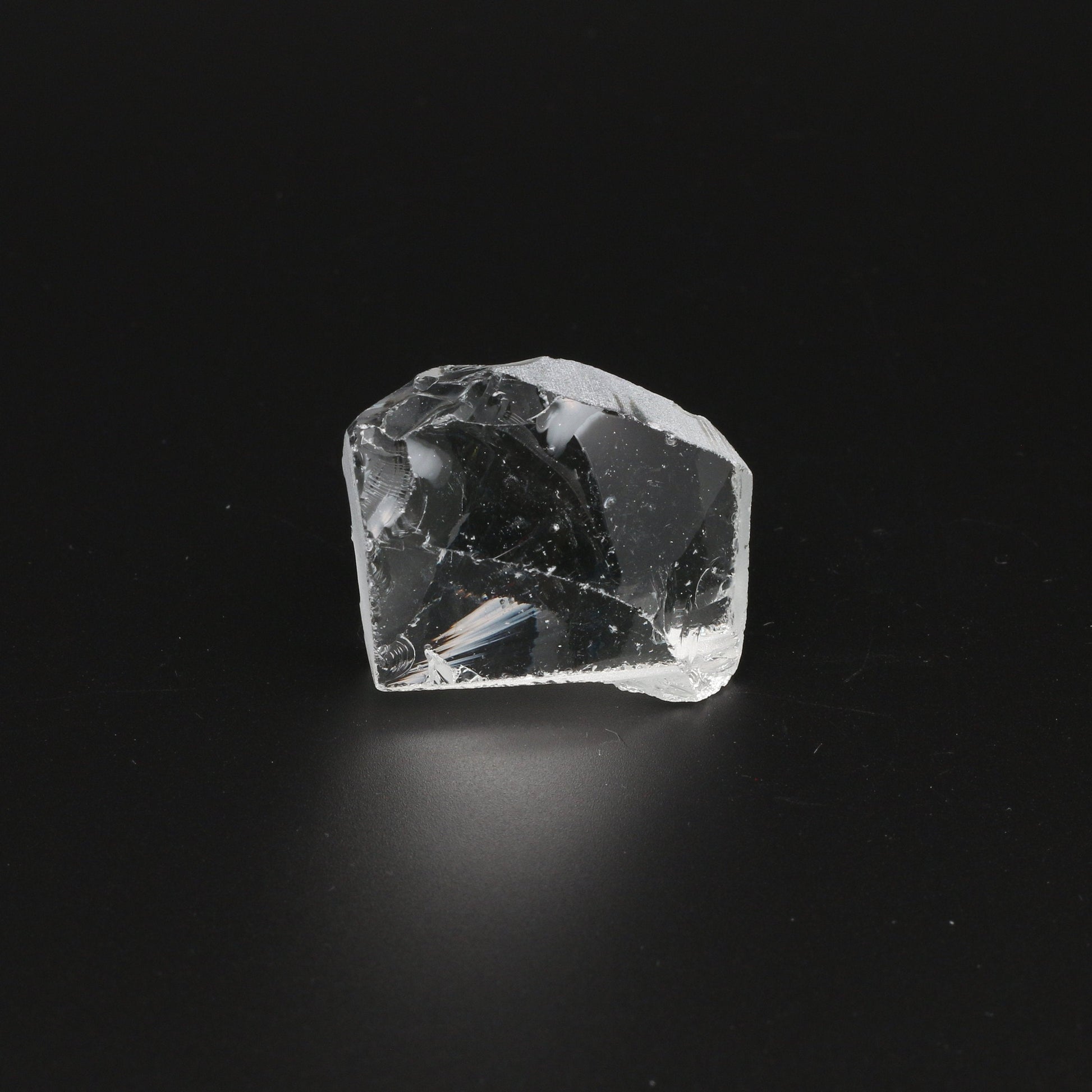 UV Reactive Nanosital #E-137 Lab Created Faceting Rough for Gem Cutting - Various Sizes : #BEGIN