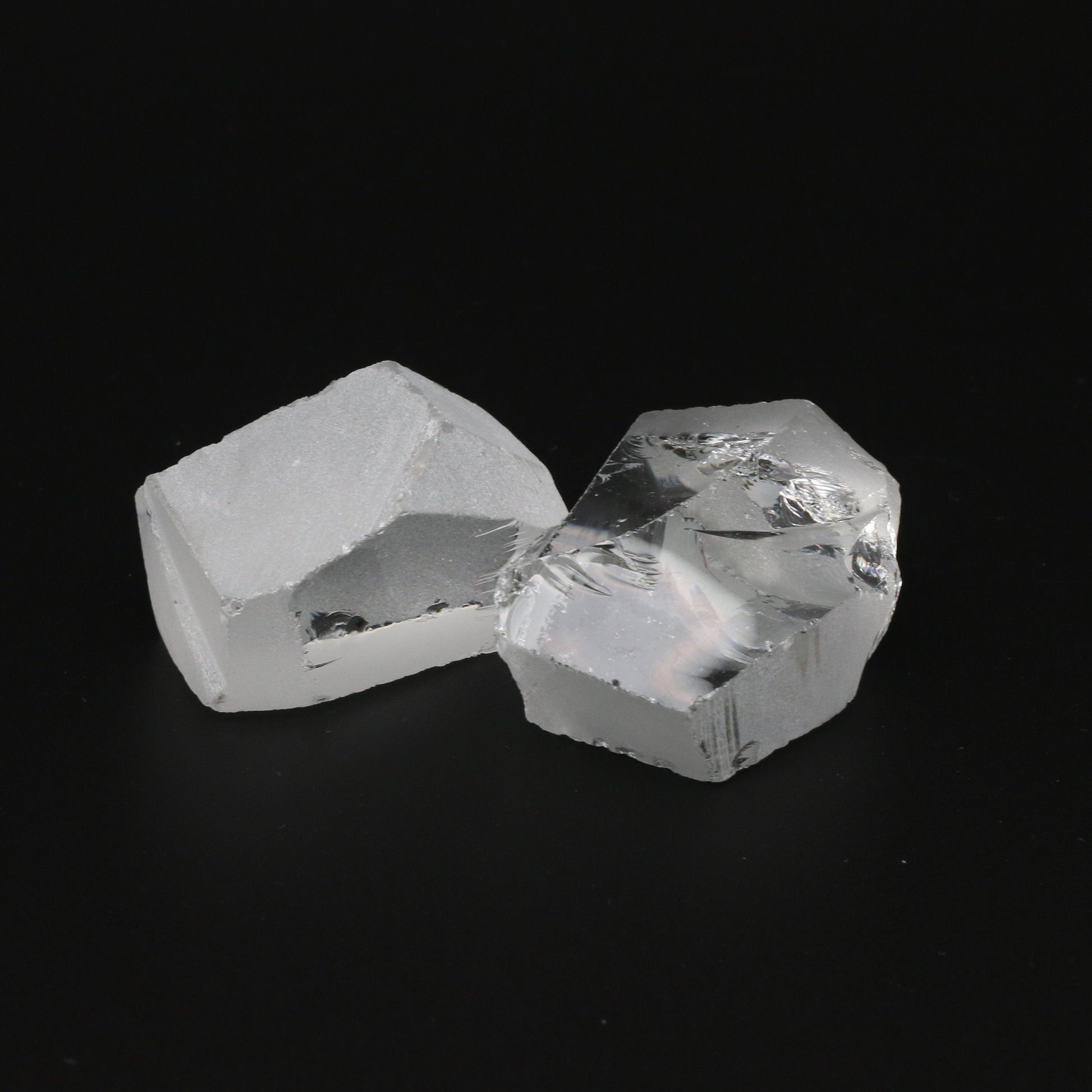 UV Reactive Nanosital #E-137 Lab Created Faceting Rough for Gem Cutting - Various Sizes : #BEGIN