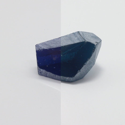 Nanosital Simulated Color Changing Lab Created Faceting Rough for Gem Cutting - #E-211 - Various Sizes : #BEGIN