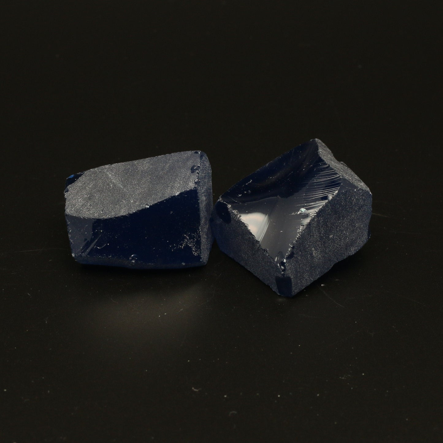 UV Reactive Nanosital #E-459 Lab Created Faceting Rough for Gem Cutting - Various Sizes : #BEGIN