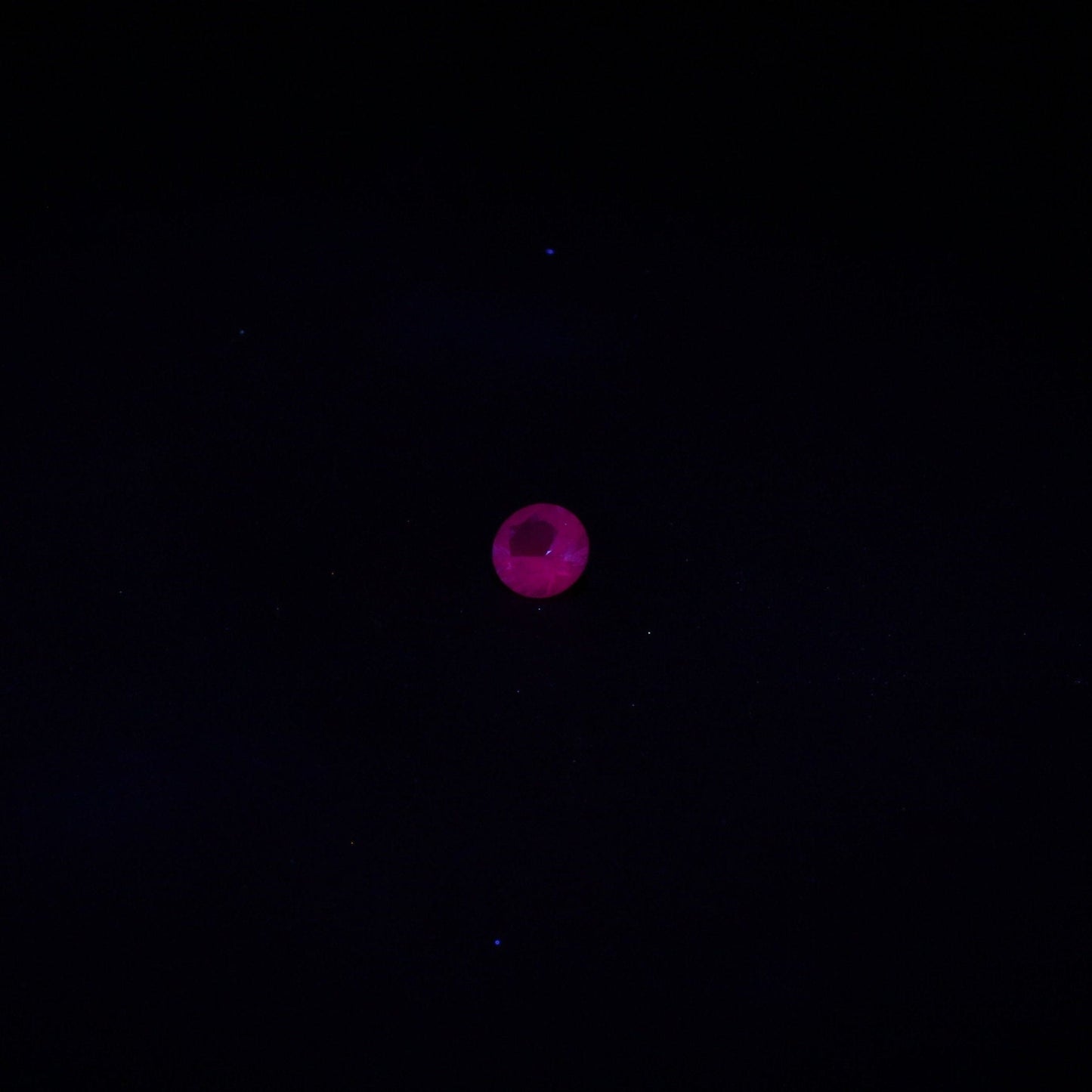 UV Reactive Nanosital #E-459 Lab Created Faceting Rough for Gem Cutting - Various Sizes : #BEGIN