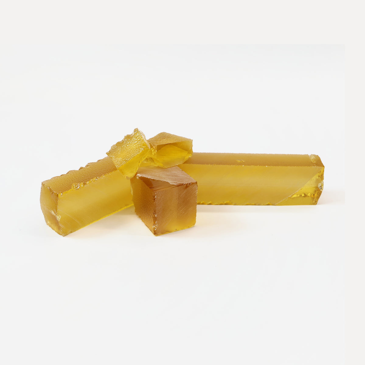 Extra Light Citrine Hydrothermal Synthetic Quartz - Lab Created Faceting Rough : #BEGIN