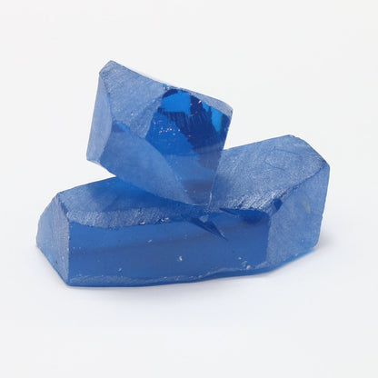 Nanosital Simulated Extra Swiss Topaz Lab Created Faceting Rough for Gem Cutting - #E-257 - Various Sizes #BEGIN