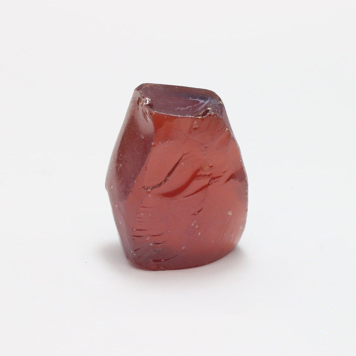 Nanosital Simulated Fire Opal Lab Created Faceting Rough for Gem Cutting - #007/1 - Various Sizes #BEGIN