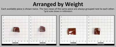 Nanosital Simulated Fire Opal Lab Created Faceting Rough for Gem Cutting - #007/1 - Various Sizes #BEGIN