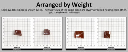 Nanosital Simulated Fire Opal Lab Created Faceting Rough for Gem Cutting - #007/1 - Various Sizes #BEGIN