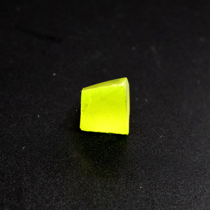 Day-Glow Yellow Gadolinium Aluminum Gallium Garnet (GAGG) Faceting Rough